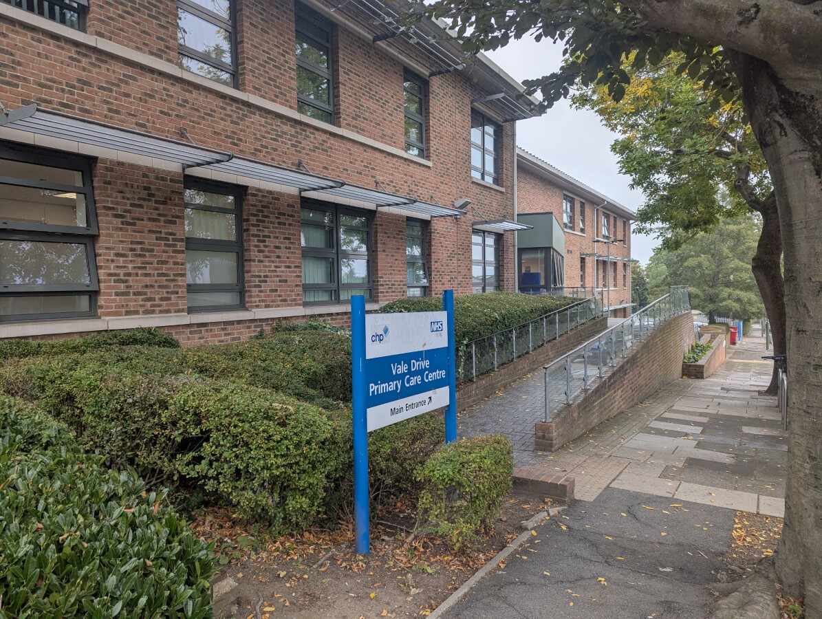 Vale Drive Primary Care Centre exterior